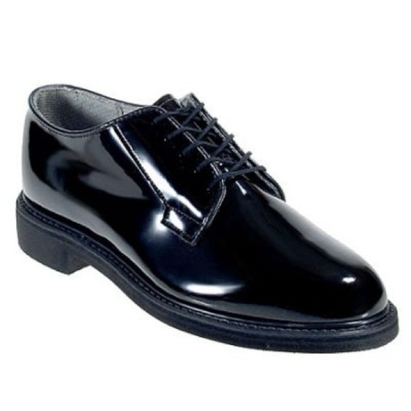 Bates Other - BATES LITES High Gloss Patent Leather Black Oxford Military Dress Shoes Size 8.5
